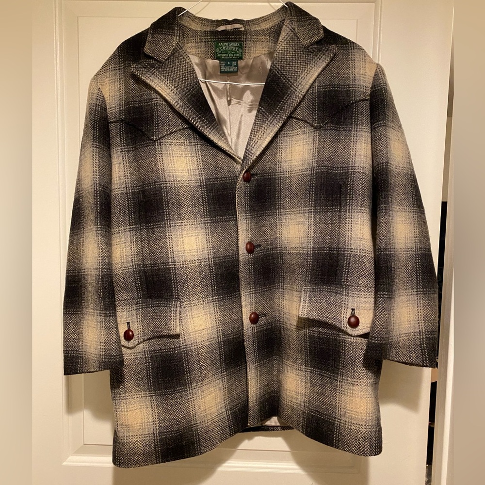 Rare Vintage Ralph Lauren Country Western Jacket